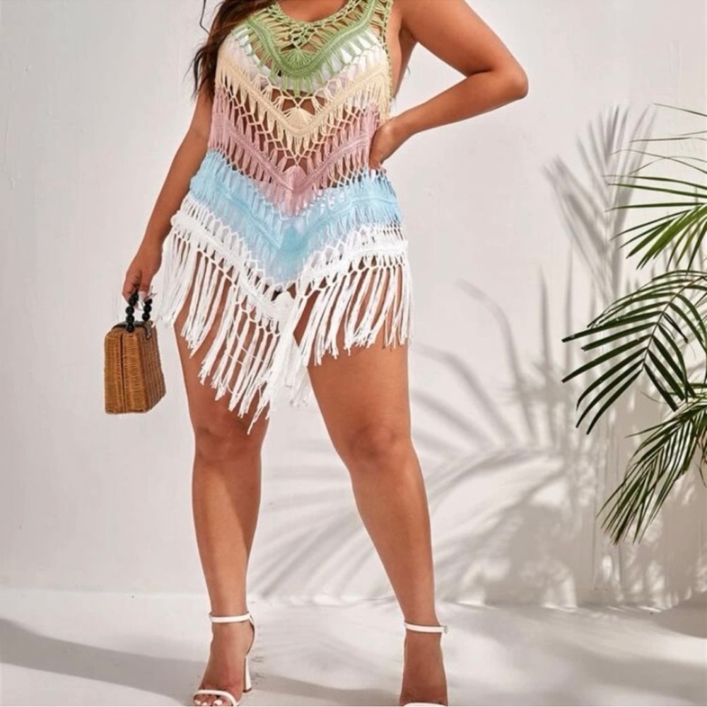 Plus size Bikini coverup 1XL (14)